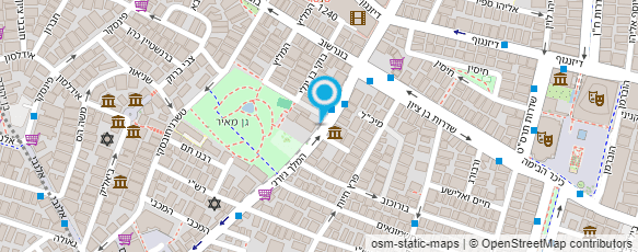 מפת הגעה אל נעמ"ת - המרכז לזכויות האישה