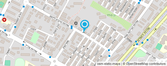 מפת הגעה אל בלושטיין מפות ועוד בע"מ