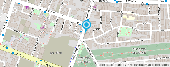 מפת הגעה אל מדנס פיצה גבעתיים