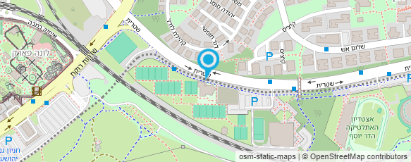 מפת הגעה אל איגוד ההתעמלות בישראל