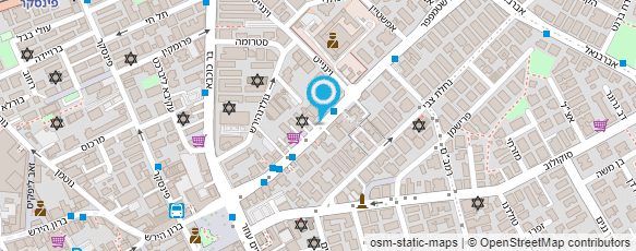 מפת הגעה אל איגוד המושבים של הפועל המזרחי