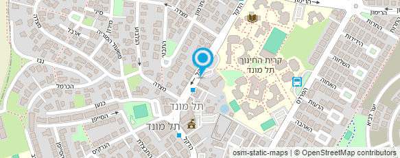 מפת הגעה אל בית החינוך ע"ש רבין - חטיבה