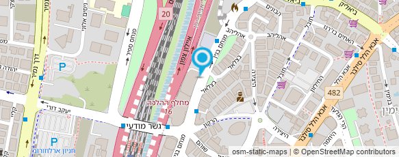 מפת הגעה אל אוסישקין-כהן; משרד עו"ד