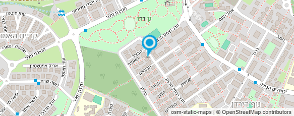 מפת הגעה אל אולפני פלאטין