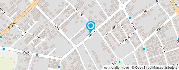 מפת הגעה אל שח"ר-שרותי חברה ומשפחה