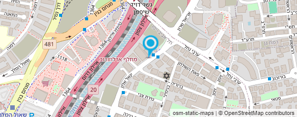 מפת הגעה אל יואב שרון משרד עו"ד