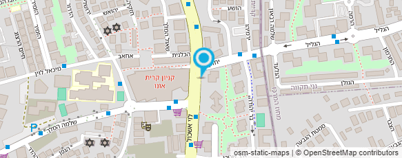 מפת הגעה אל חנה שהינו - איפור קבוע