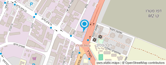 מפת הגעה אל המרכז להתנהגות ואילוף הכלב