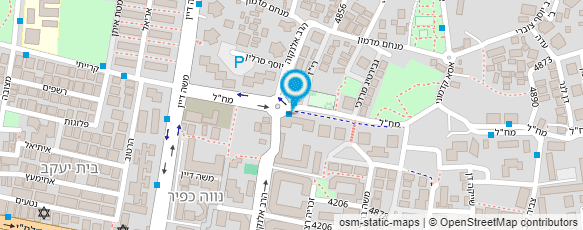 מפת הגעה אל בתיה שגיא