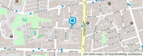 מפת הגעה אל זלצמן שרית