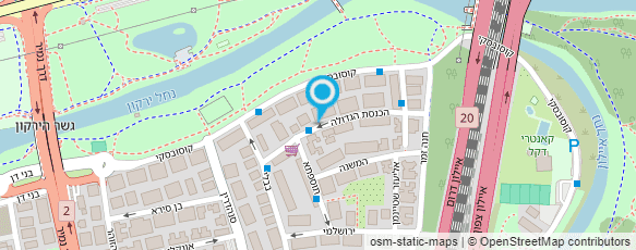 מפת הגעה אל "ביז-טק" - מרכז מרצים והדרכה