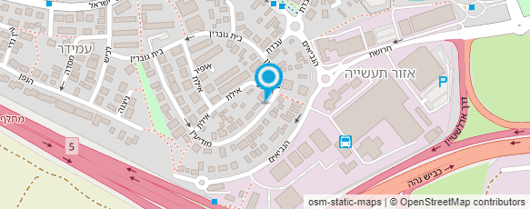 מפת הגעה אל ג'י.אס.בי גיין סרוויס אנד ביזנס בע"מ