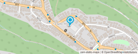 מפת הגעה אל שמורת טבע חי-בר כרמל