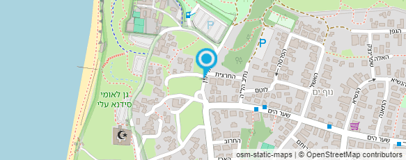 מפת הגעה אל גן לאומי אפולוניה