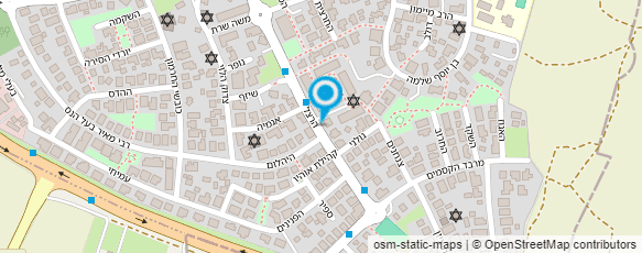 מפת הגעה אל אופיר גהלי