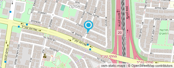 מפת הגעה אל אסתר בן אפרים - פיסול