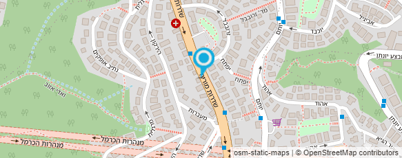 מפת הגעה אל ד"ר שכנר צבי