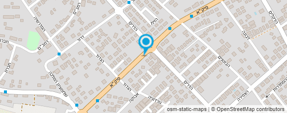 מפת הגעה אל דויד - טכנאי שרות