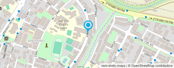 מפת הגעה אל אשכול הפיס למדעים ולאומניות