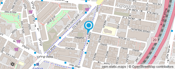 מפת הגעה אל לבונטין יהורם