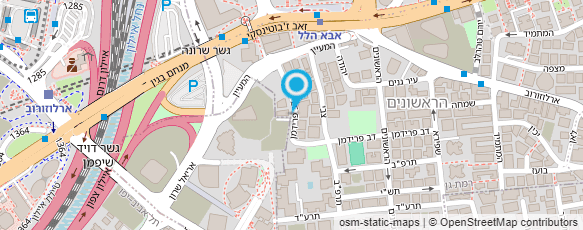 מפת הגעה אל אולפני הקופסא