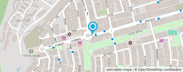 מפת הגעה אל כחול לבן