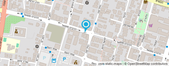 מפת הגעה אל עו"ד גל-עצמון שקמה