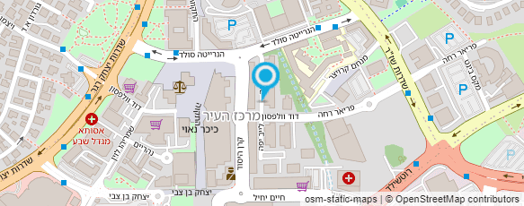 מפת הגעה אל עו"ד אלחג'וג אלצאנע