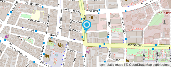 מפת הגעה אל מכון דניאלי-הדרכה וייעוץ פסיכולוגי