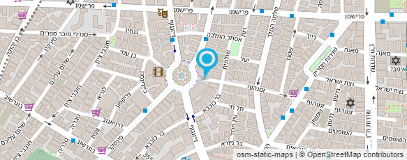 מפת הגעה אל רותי שמלות כלה ממיטב המעצבים