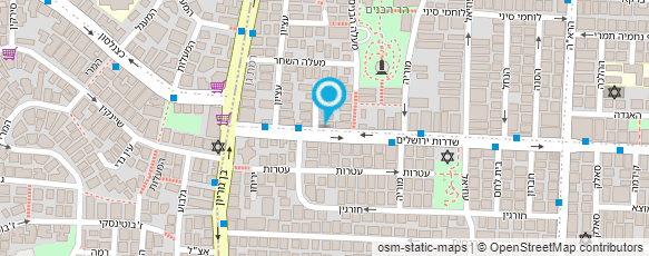 מפת הגעה אל ונוס קוסמטיקה ויופי