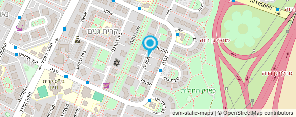 מפת הגעה אל תומר הקוסם