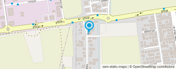 מפת הגעה אל "גדי" עיסויים - זרביב תיירי