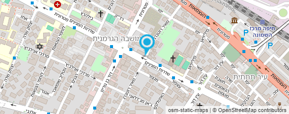 מפת הגעה אל "המכונית" שאול את יצחק