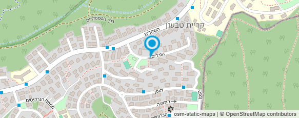 מפת הגעה אל יוסי גן מפת הגעה אל יוסי גן