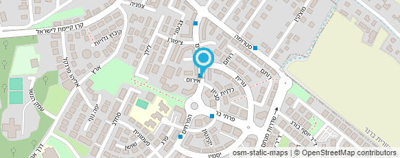 מפת הגעה אל שגיא ספיר עבודות בטון