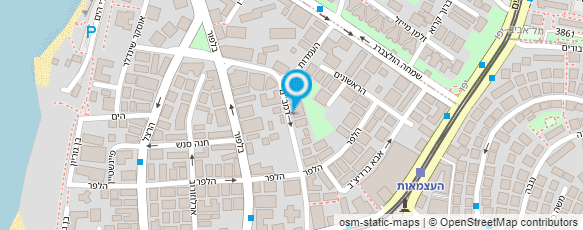 מפת הגעה אל נפתלי רמי