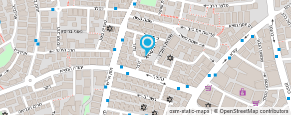 מפת הגעה אל מוסדות "מגן הילד"