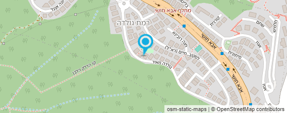 מפת הגעה אל מנזר " בנות סנט אנא"