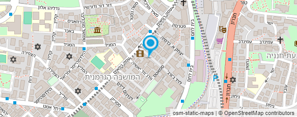 מפת הגעה אל בית קטן במושבה