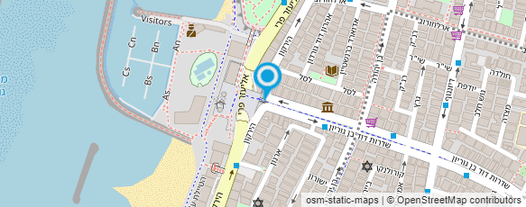 מפת הגעה אל טופסי - מרכז גלישה