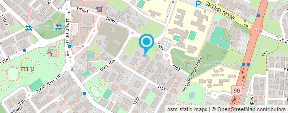 מפת הגעה אל ורד גינון ופיתוח