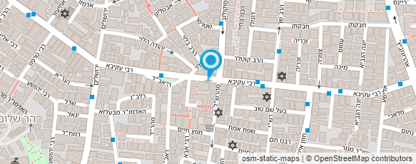 מפת הגעה אל מפעל הש"ס העולמי