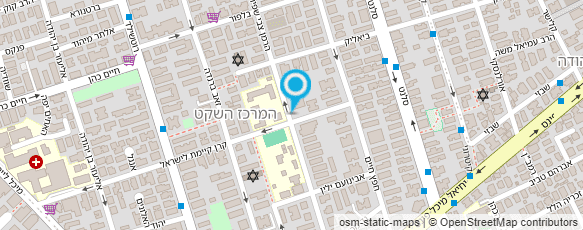 מפת הגעה אל סוקול גיל - טיפול קרניוסקרלי