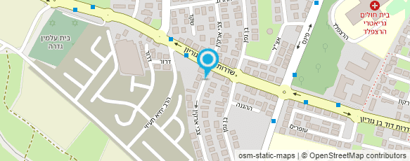 מפת הגעה אל עינת מוסקוביץ