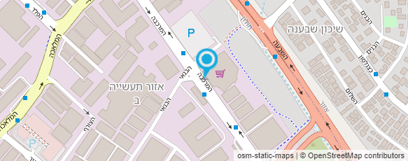 מפת הגעה אל שופרסל דיל EXTRA