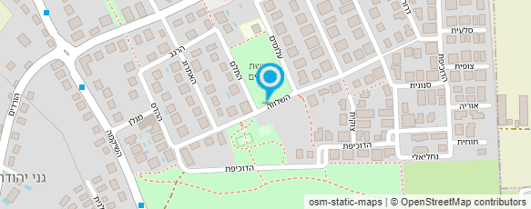 מפת הגעה אל גן הפעמון