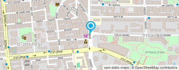 מפת הגעה אל אורלי רפאל