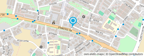 מפת הגעה אל לאון פרץ - שמאי מקרקעין