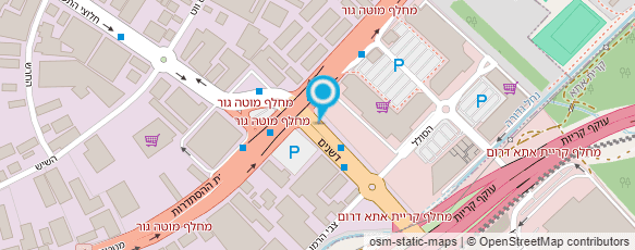מפת הגעה אל מקור הזול רהיטים בע"מ